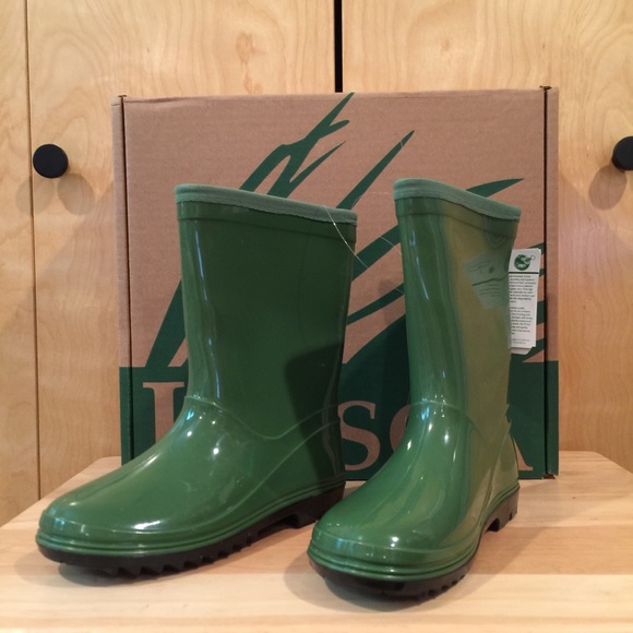 Itasca Kids Youth Puddle Hopper Waterproof Rain Boot